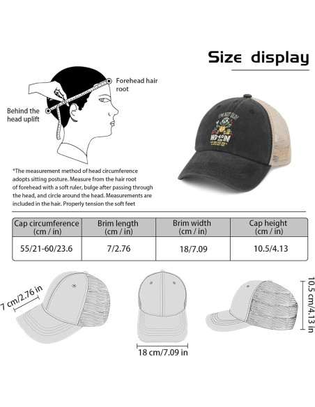Gorra Trucker Divertida No Soy Viejo WD 40 - Unisex Ajustable
