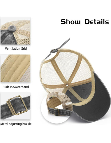 Gorra Trucker Divertida No Soy Viejo WD 40 - Unisex Ajustable