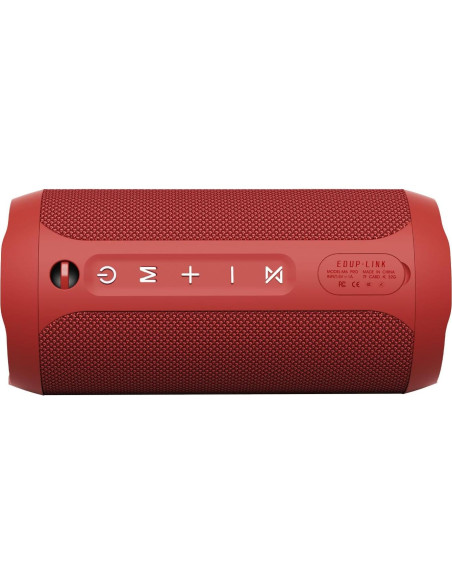 Altavoz Bluetooth EDUPLINK IPX7 Impermeable 20H Rosa