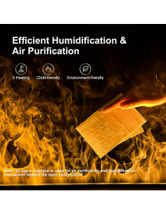 Chimenea de Vapor de Agua 3D Sxysgf con Humidificador 80L-3D 2