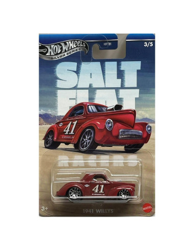 Hot Wheels Serie Plata - Fiat Racers 1941 Willys 7.49cm