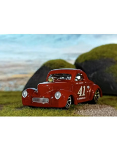 Hot Wheels Serie Plata - Fiat Racers 1941 Willys 7.49cm 2