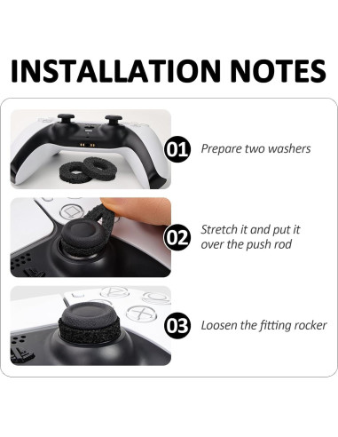 Anillos de Precisión MOLOPPO para Controladores PS5 y Xbox