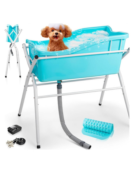 Bañera Elevada Plegable para Perros ACCUCRAFT 3 Niveles