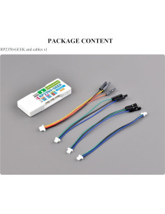 Placa de Desarrollo RP2350-GEEK Wonrabai con Pantalla LCD 1.14" 2