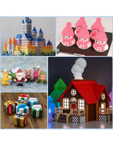 Filamento 3D Hyper PLA RFID Creality 4KG Negro 2025