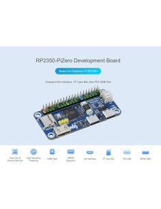 Placa de Desarrollo Waveshare RP2350-PiZero DVI USB 16MB 2