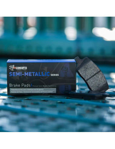 Pastillas de Freno Semimetálicas R1 Concepts Delanteras para Toyota y Pontiac