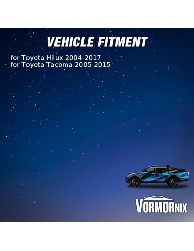 Soporte de Transmisión Manual Trasero VORMORNIX para Toyota Tacoma/Hilux 2004-2017