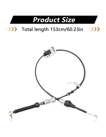 Cable de Control de Cambio Automático Fraylis 33820-02030 para Toyota Corolla 2003-2008