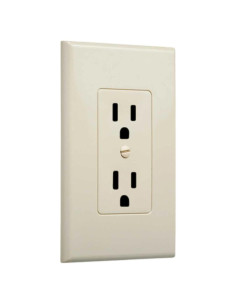 Placas de Pared Decorativas TayMac MW2500I - Paquete de 5 - Policarbonato Marfil