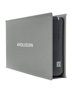 Disco Duro Externo Avolusion PRO-5X 12TB USB 3.0 Gris