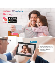 Marco de Fotos Digital WiFi Skyzoo 10.1" 1280x800 Touch 2