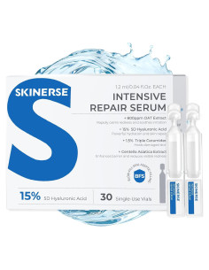 Suero Hidratante Antienvejecimiento Skinerse 15% Ácido Hialurónico 30 Viales