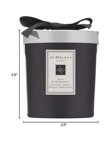 Vela Aromática Jo Malone Oud y Bergamota 200g