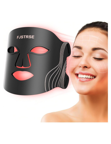 Máscara Facial LED Terapia de Luz FJSTRSE 240 Perlas 850nm