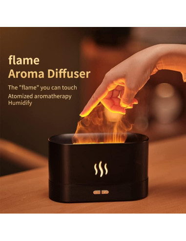 Difusor de Aroma SENMUL DQ701A 180ml 7 Colores Silencioso