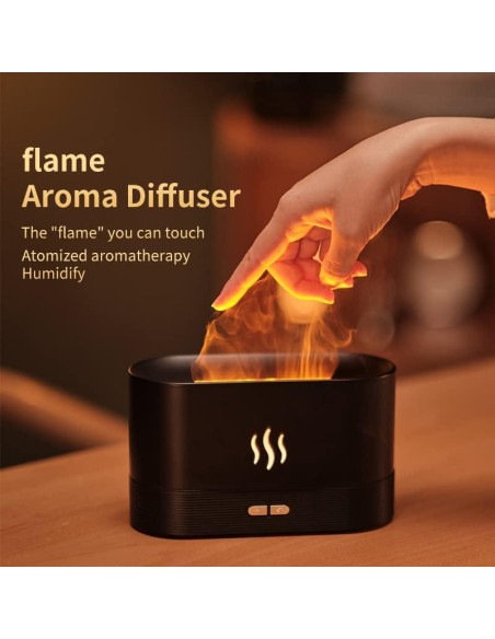 Difusor de Aroma SENMUL DQ701A 180ml 7 Colores Silencioso