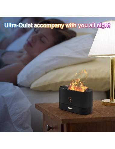 Difusor de Aroma SENMUL DQ701A 180ml 7 Colores Silencioso