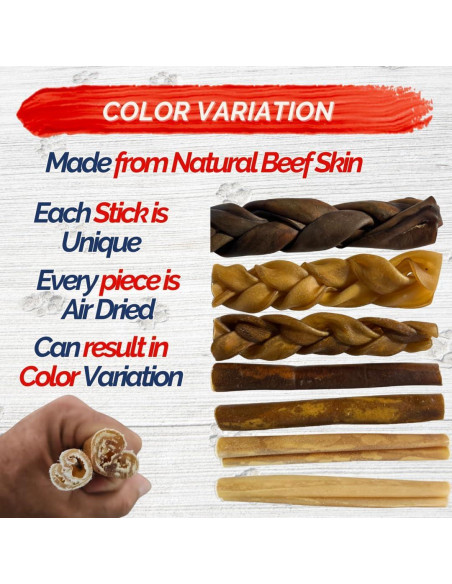 Palitos de Colágeno Natural Fresh Farms 15 cm - Masticables Saludables