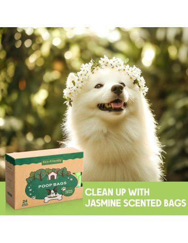 Bolsas Compostables para Perros Fullhawl 360 Unidades 23x33cm