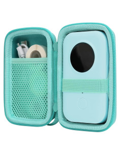 Funda Dura Aenllosi para Impresora de Etiquetas Phomemo D30 Verde