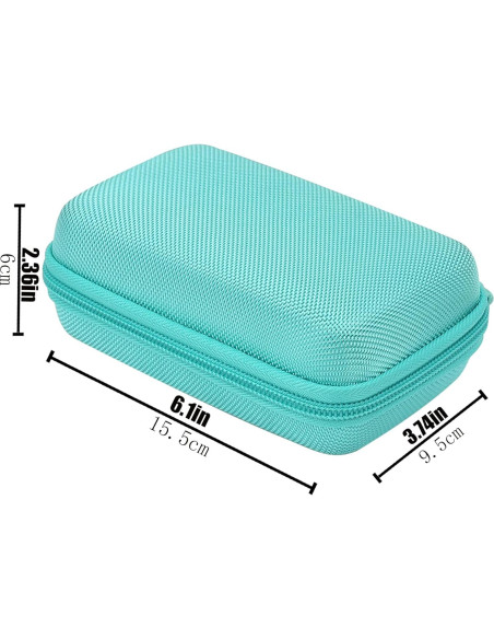 Funda Dura Aenllosi para Impresora de Etiquetas Phomemo D30 Verde