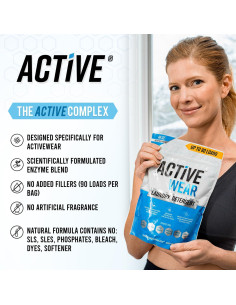 Detergente en Polvo ACTIVE para Ropa de Ejercicio 90 Cargas 2