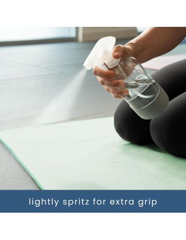 Toalla de Yoga S&T INC. Microfibra Verde Salvia 67x183 cm