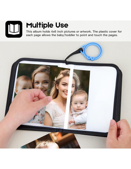 Álbum de Fotos de Bebé Niselity - Mi Primer Libro 21 Fotos