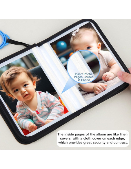 Álbum de Fotos de Bebé Niselity - Mi Primer Libro 21 Fotos