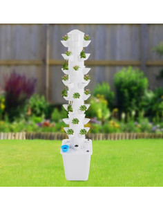 Torre de Cultivo Hidropónico 40 Cápsulas CAFIPPED 8 Niveles 2