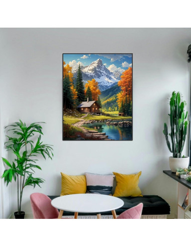 Kit de Pintura por Números Ldazao Montaña 50.8x40.6 cm