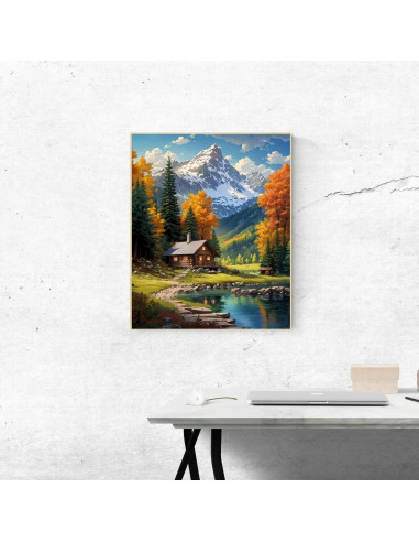 Kit de Pintura por Números Ldazao Montaña 50.8x40.6 cm