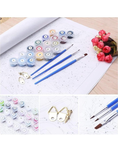 Kit de Pintura por Números Ldazao Montaña 50.8x40.6 cm