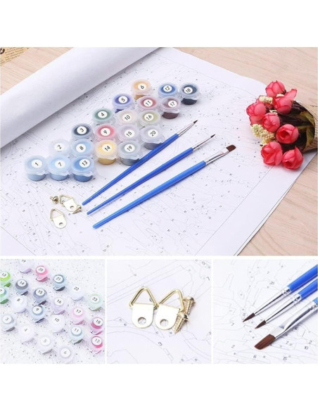 Kit de Pintura por Números Ldazao Montaña 50.8x40.6 cm