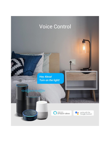 Enchufe Inteligente EZVIZ T30-B WiFi Control Remoto Compatible Alexa Enchufe Inteligente EZVIZ T30-B WiFi Control Remoto Compatible Alexa