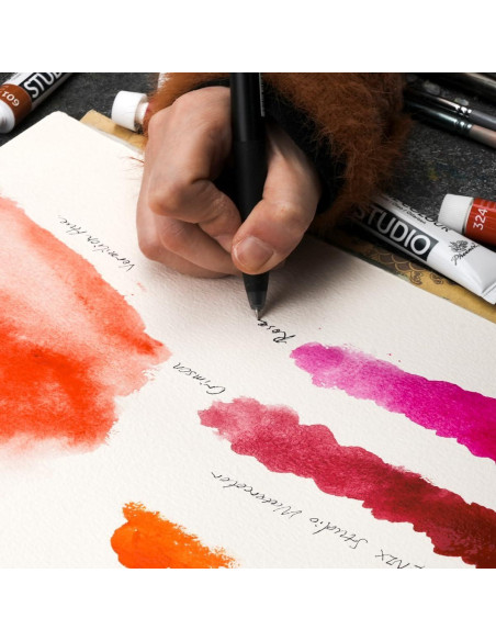 Conjunto de 24 tubos de pintura acuarela PHOENIX 12ml no tóxica Conjunto de 24 tubos de pintura acuarela PHOENIX 12ml no tóxica