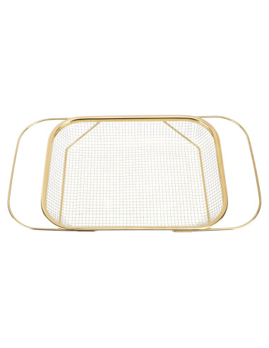 Colador Sobre Fregadero Mumusuki de Acero Inoxidable 46cm Dorado