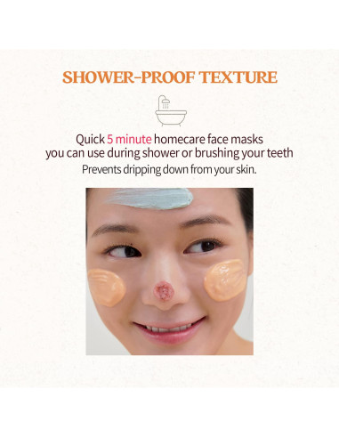 Máscara Facial SKINFOOD Albaricoque 120g - Limpieza y Calma