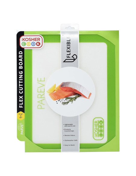 Tabla de Cortar Flexible Verde The Kosher Cook - Apta para Lavavajillas