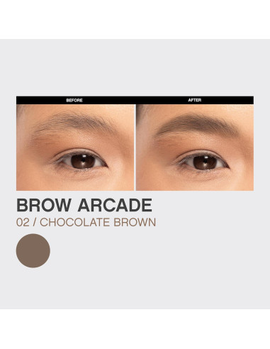 Lápiz de Cejas Vivienne Sabó Arcade - Micro Definidor Marrón Chocolate