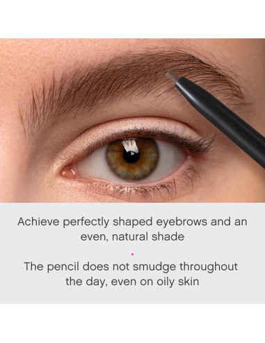 Lápiz de Cejas Vivienne Sabó Arcade - Micro Definidor Marrón Chocolate