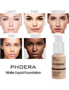 Base de Maquillaje PHOERA CC+ Hidratante Anti-Envejecimiento SPF 25 2