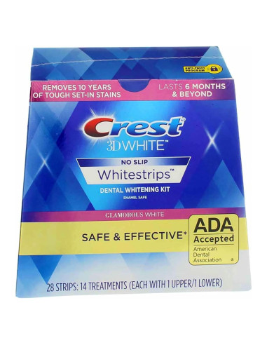 Crest 3D Whitestrips Glamorous White - Blanqueador Dental 28 Tiras