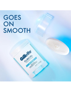 Antitranspirante Gillette Clinical Hombres 72h Hielo Ártico 3x48.51g 2