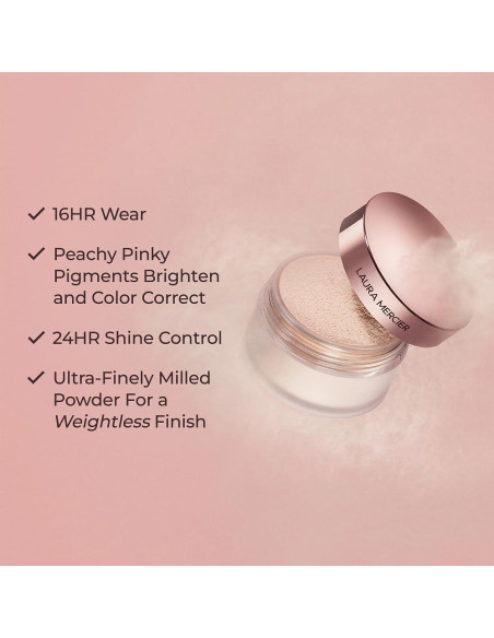 Polvo Suelto Translúcido Laura Mercier 45g - Control Brillo 24HR Polvo Suelto Translúcido Laura Mercier 45g - Control Brillo 24HR