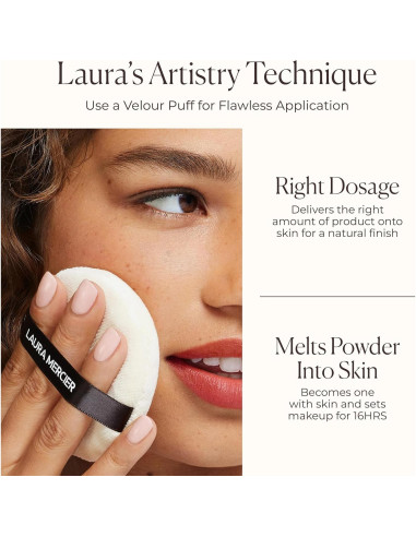 Polvo Suelto Translúcido Laura Mercier 45g - Control Brillo 24HR