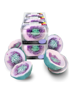 Bomba de Baño Geoda Tropical Hallu - 6 Piezas 85g Cada Una