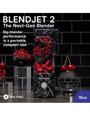 Mezclador Portátil BlendJet BJ-2A 16oz Recargable USB-C